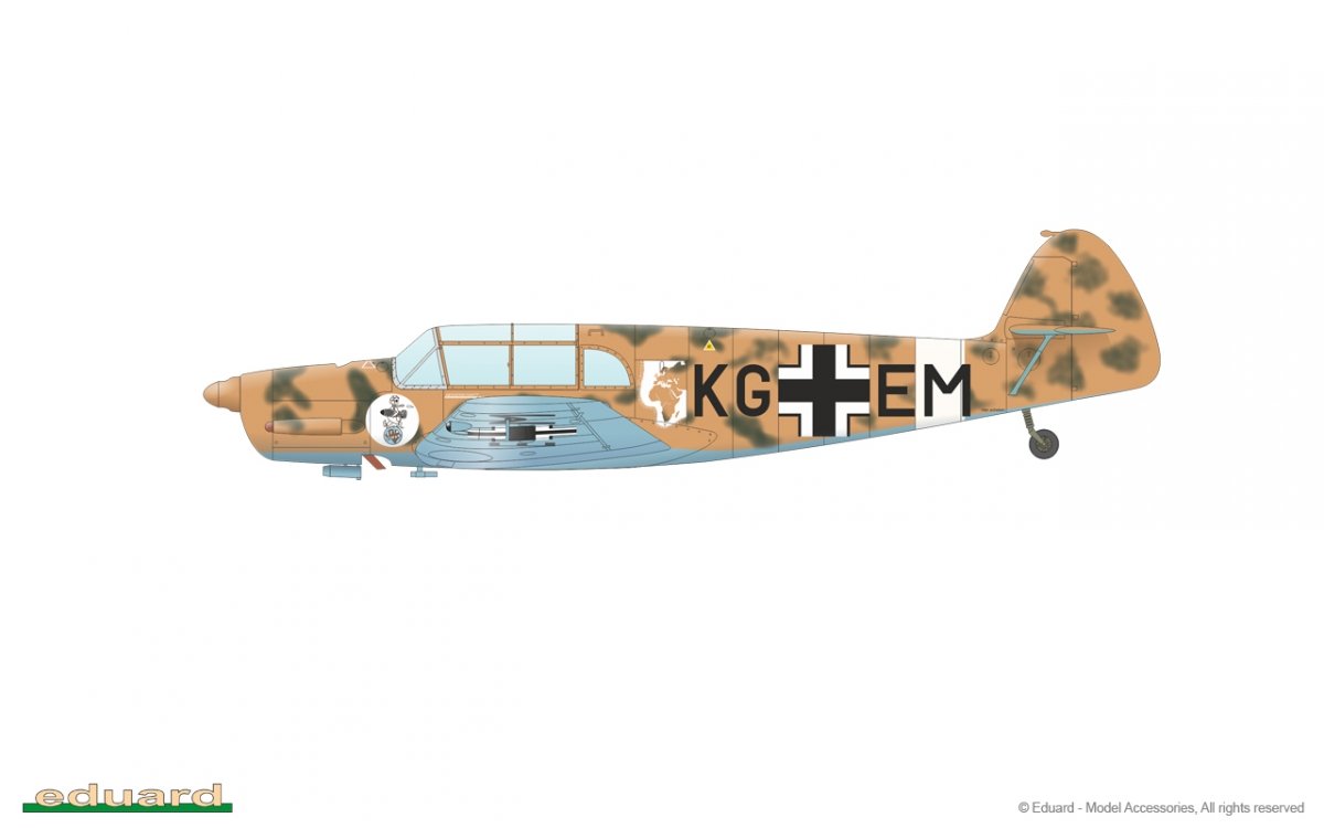 Eduard 3006 Bf 108 1/32 – Bild 6