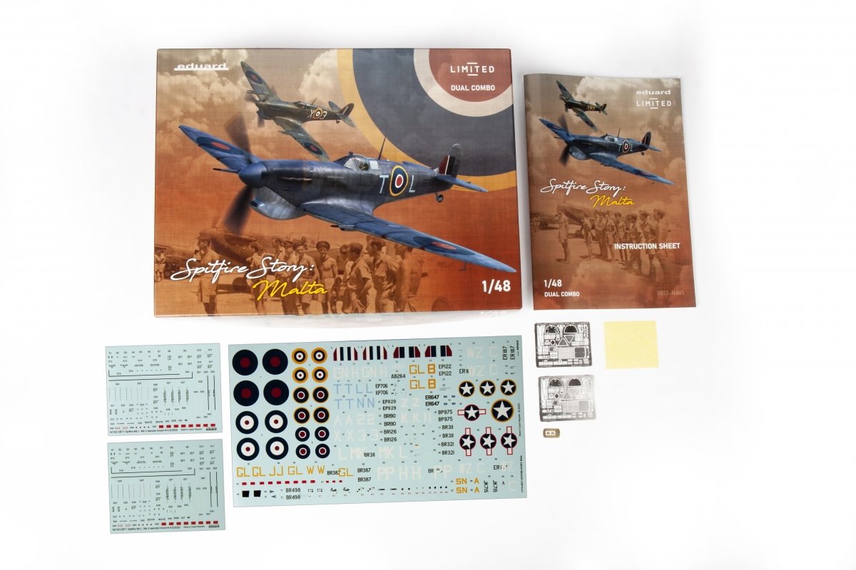 Eduard 11172 SPITFIRE STORY: MALTA DUAL COMBO Limited edition 1/48 – image 3