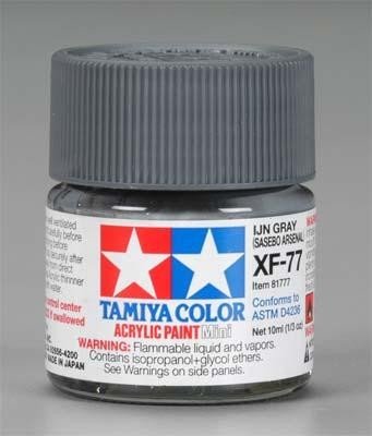 Tamiya XF77 IJN Gray (Sasebo Arsenal) (81777) Acrylic paint 10ml – Bild 2