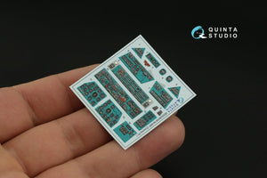Quinta Studio QD48339 Mi-8MT 3D-Printed &amp;amp; colored Interior on decal paper (Zvezda) 1/48 – imagen 7