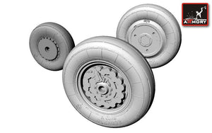 Armory Models AW72009 Sukhoj Su-7BKL wheels 1/72 – image 4