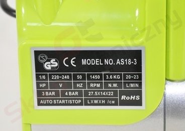 FineArt AS-18-3 modeling compressor – imagen 2