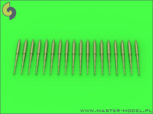Master AM-72-092 Electrostatic discharge tubes - used on F-16 aircraft (16 pcs. + 2 extra)