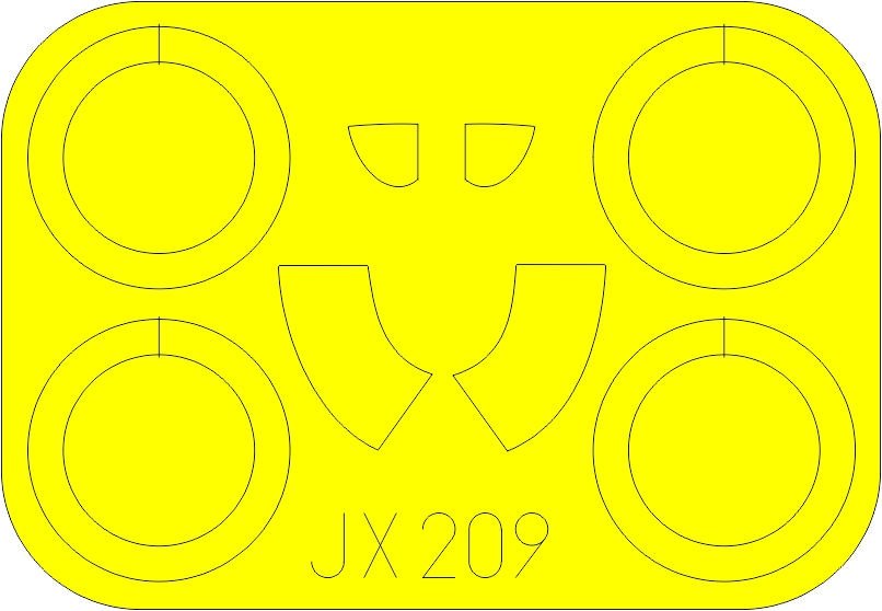 Eduard JX209 I-16 Type 24 ICM 1/32