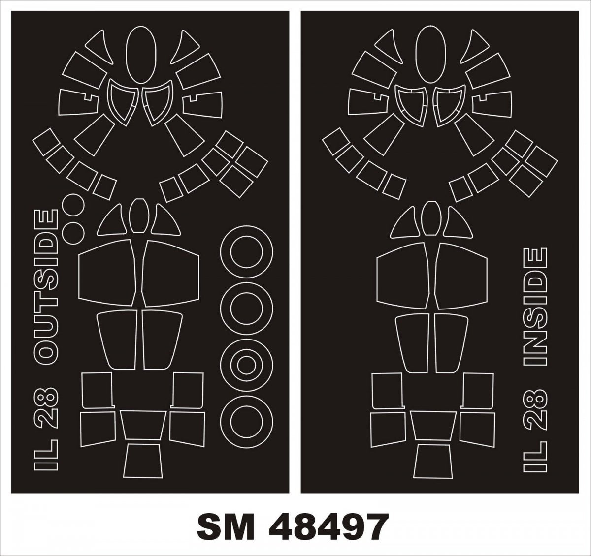 Montex SM48497 IL-28T BOBCAT 1/48 