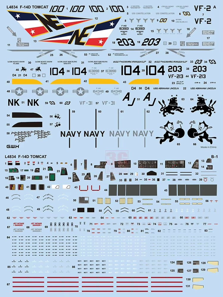 Great Wall Hobby L4834 F-14D Tomcat 1/48 – Bild 2