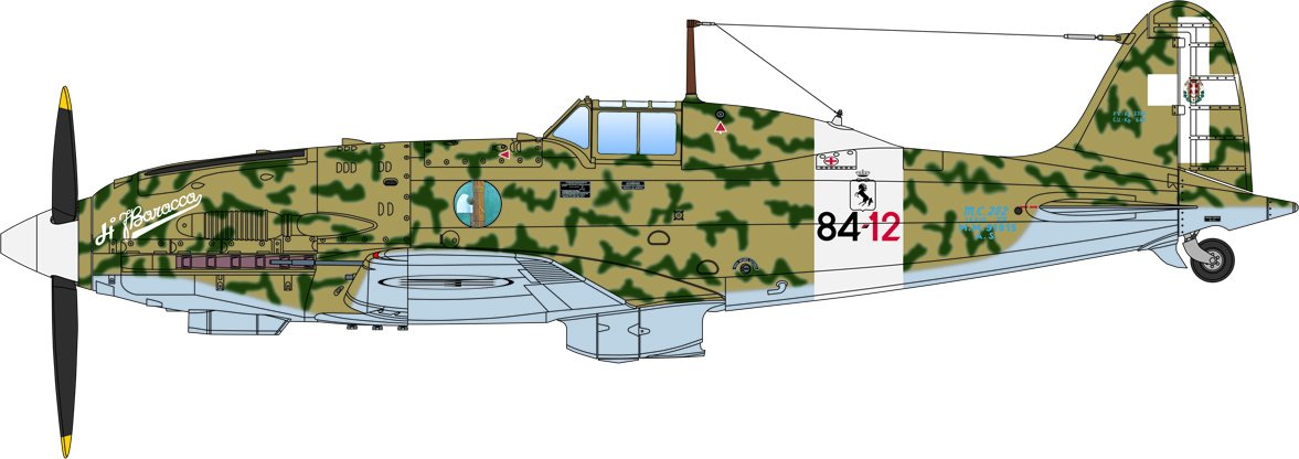Italeri 2518 Macchi MC 202 Folgore 1/32 – immagine 12