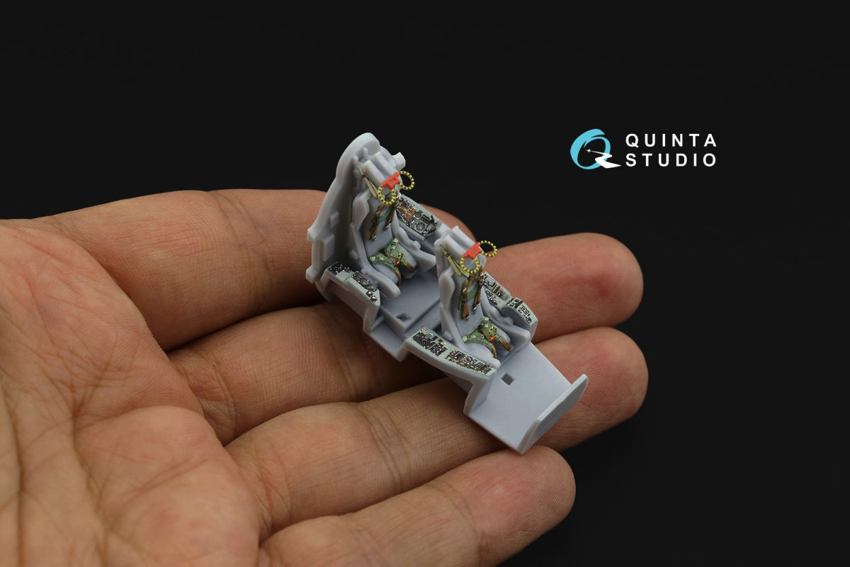 Quinta Studio QD72095 Blackburn Buccaneer S.2C 3D-Printed &amp;amp; colored Interior on decal paper (Airfix) 1/72 – Bild 7