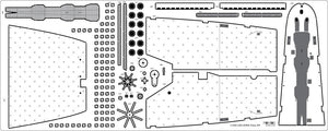 Pontos 35007F1 USS BB-61 Iowa 1984 Detail Up Set 1/350 – image 11