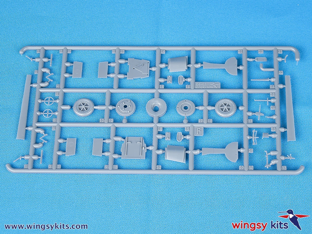 Wingsy Kits D5-12 Swiss Air Force Fighter MESSERSCHMITT Bf 109 E-3a 1/48 – image 8