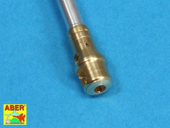 Aber 35L-056N German 7,5cm KwK42L/70 gun barrel with muzzle brake for Panther Ausf. G Late production 1/35 – zdjęcie 4