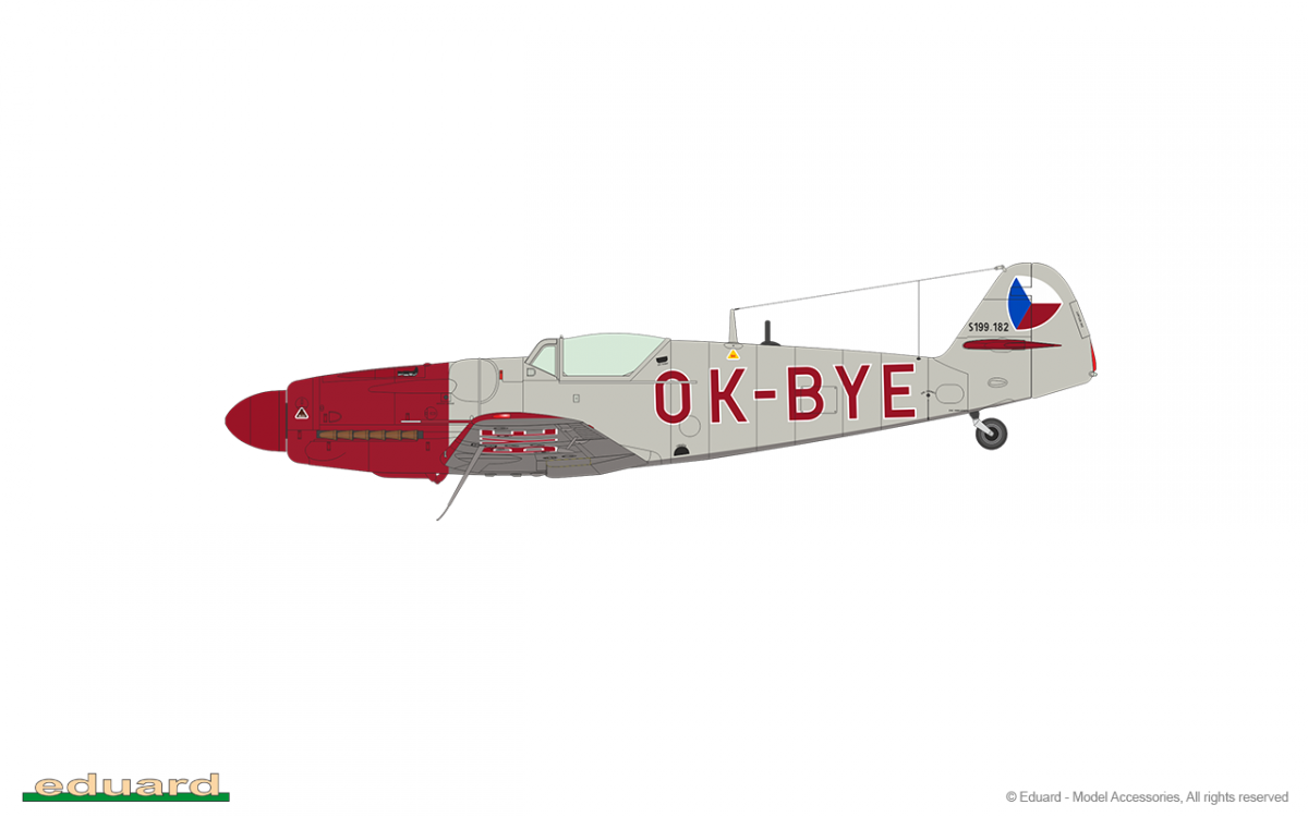Eduard 70151 Avia S-199 bubble canopy 1/72 – obrázek 14