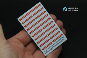 Quinta Studio QP32008 Remove Before Flight standard external streamer 24, 20 Pcs 1/32 – image 4