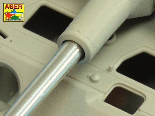 Aber 35L-247 Barrel for German 8,8cm Kw.K 43/3 L/71 (one part) gun used on Tiger B Porsche turret-early 1/35 – image 7