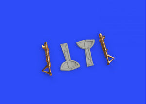 Eduard 648308 Bf 109F undercarriage legs BRONZE EDUARD 1/48 – Bild 4