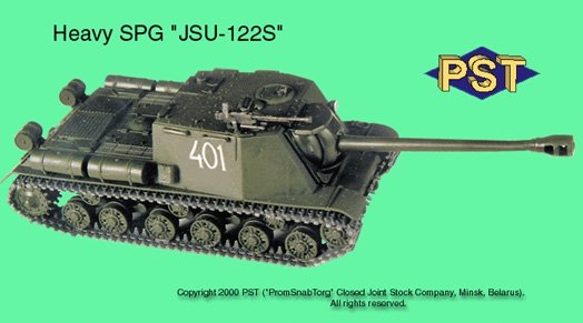 PST 72006 Self-propelled assault gun ISU-122S 1/72 – Bild 2