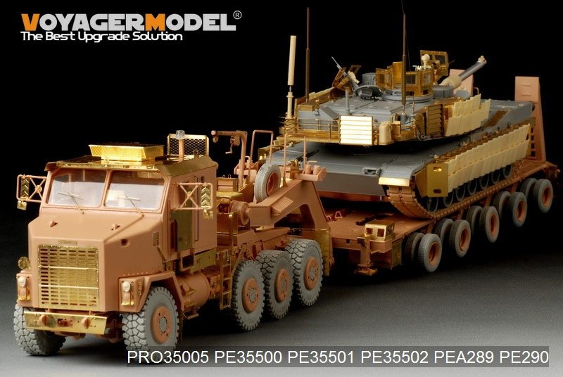 Intérieur du camion tracteur américain moderne M1070, modèle Voyager PE35501, pour maquette HOBBYBOSS 85502 à l&amp;#39;échelle 1/35 – image 10