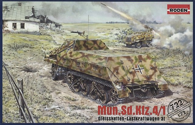 Roden 722 Sd.Kfz.4/1 Panzerwerfer 42 1/72
