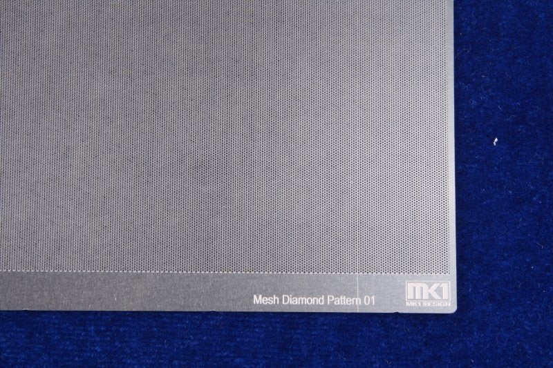 KA Models KA-00003 DIAMOND PATTERN MESH A 0.25mm X 0.4mm – zdjęcie 2