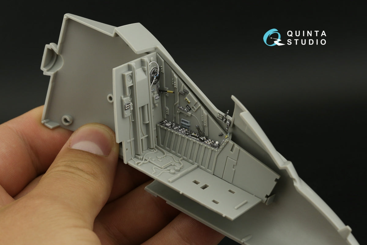 Quinta Studio QDS-32194 AV-8B Harrier II late 3D-Printed &amp;amp; colored Interior on decal paper (Trumpeter) (small version) 1/32 – obrázek 12