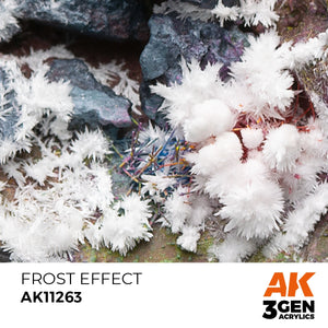 AK Interactive AK11263 FROST EFFECT – EFECTO ESCARCHA 17ml – immagine 2