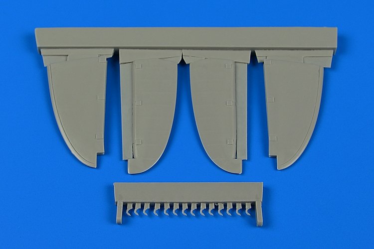 Aires 4711 Macchi C.202 (late) control surfaces 1/48 HASEGAWA / EDUARD
