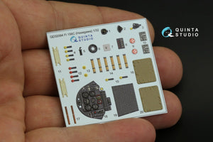 Quinta Studio QD32094 Fi 156C 3D-Printed &amp;amp; colored Interior on decal paper (Hasegawa) 1/32 – image 2