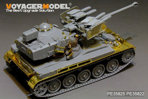 Voyager Model PE35825 Modern French AMX-13/75 w/SS-11 ATGM light tank basic (smoke discharger, Atenna base Include）For TAKOM 2038 1/35 – image 5