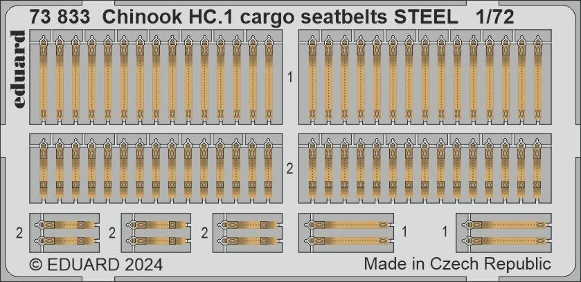 Eduard BIG72185 Chinook HC.1 detail set Airfix 1/72 – Bild 3