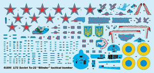 Trumpeter 01695 Soviet Tu-22 &amp;quot;Blinder&amp;quot; tactical bomber 1/72 – Bild 4