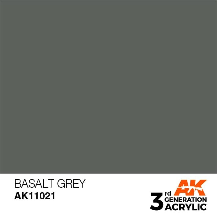 AK Interactive AK11021 Gris Basalte 17 ml