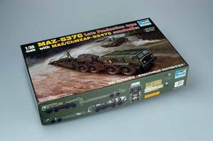 Trumpeter 00212 MAZ-537G Late Production type with MAZ/ChMZAP-5247G semitraii 1/35 – imagen 2