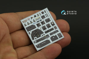 Quinta Studio QD48301 Bf 110E/F 3D-Printed &amp;amp; colored Interior on decal paper (Eduard) 1/48 – obrázek 10