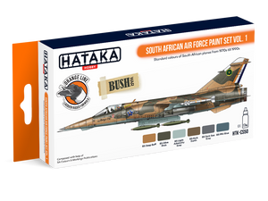 Hataka HTK-CS50 South African Air Force paint set vol. 1 (8x17ml)