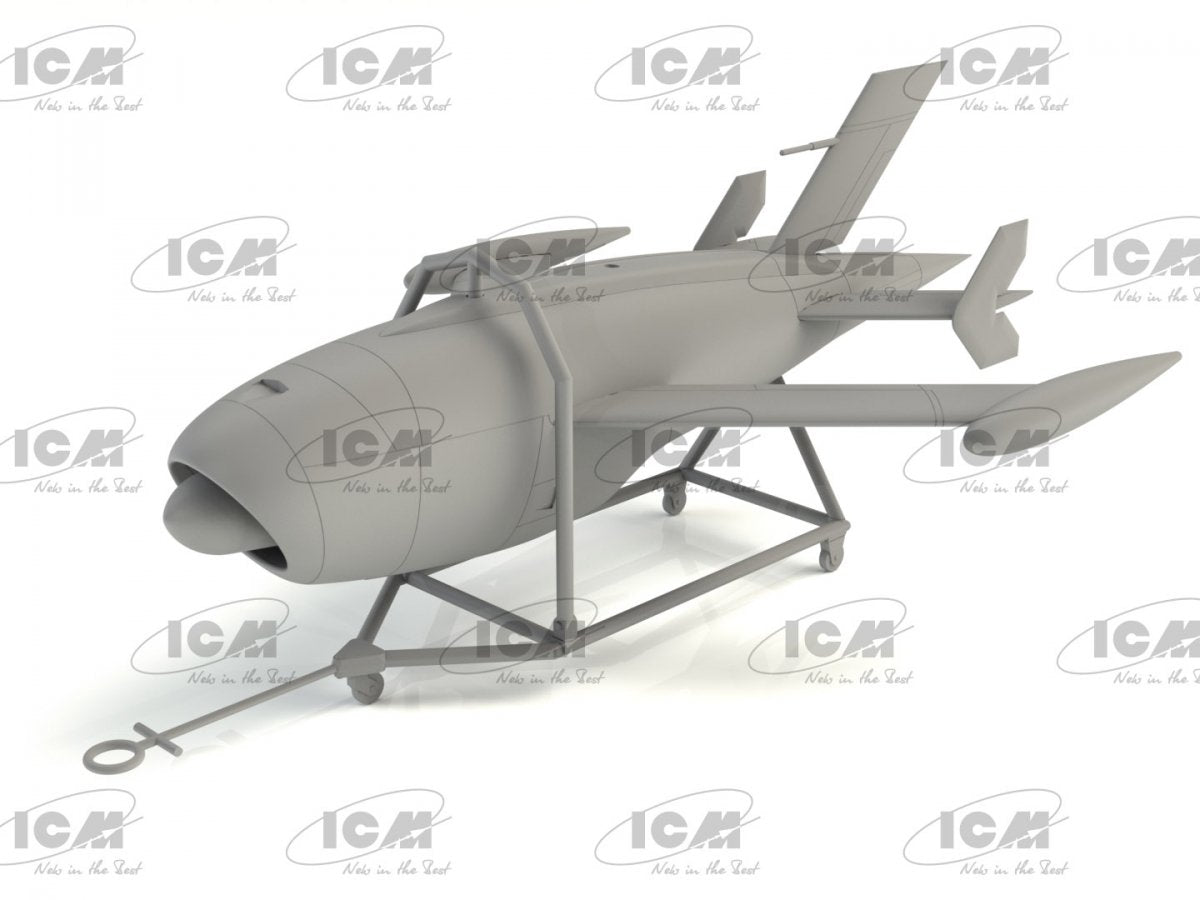 ICM 48400 Q-2A (AQM-34B) Firebee with trailer 1/48 – obrázek 5