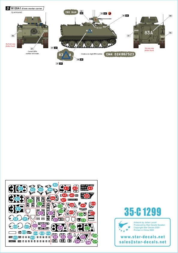Star Decals 35-C1299 Australia in Vietnam 2 1/35 – obrázek 2