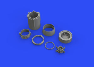 Eduard 648509 MiG-23BN exhaust nozzle 1/48 EDUARD, TRUMPETER – imagen 3