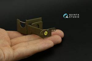 Quinta Studio QD48029 GMC CCKW 353 (open cab) 3D-Printed &amp;amp; colored Interior on decal paper (Tamiya) 1/48 – image 9