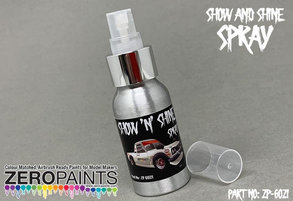 Zero Paints 6021 Show &amp;#39;n&amp;#39; Shine Spray (for Plastic and Diecast Models) 50 ml