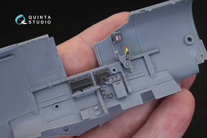 Intérieur imprimé en 3D et coloré sur papier décalcomanie Quinta Studio QD32020 Spitfire Mk.XVI (pour maquette Tamiya) 1/32 – image 6