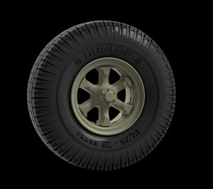 Panzer Art RE35-802 Vomag 8LR 9t truck Road wheels (Dunlop) 1/35 – obrázek 4