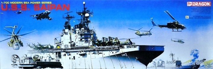 Dragon 7009 USS Saipan 1/700
