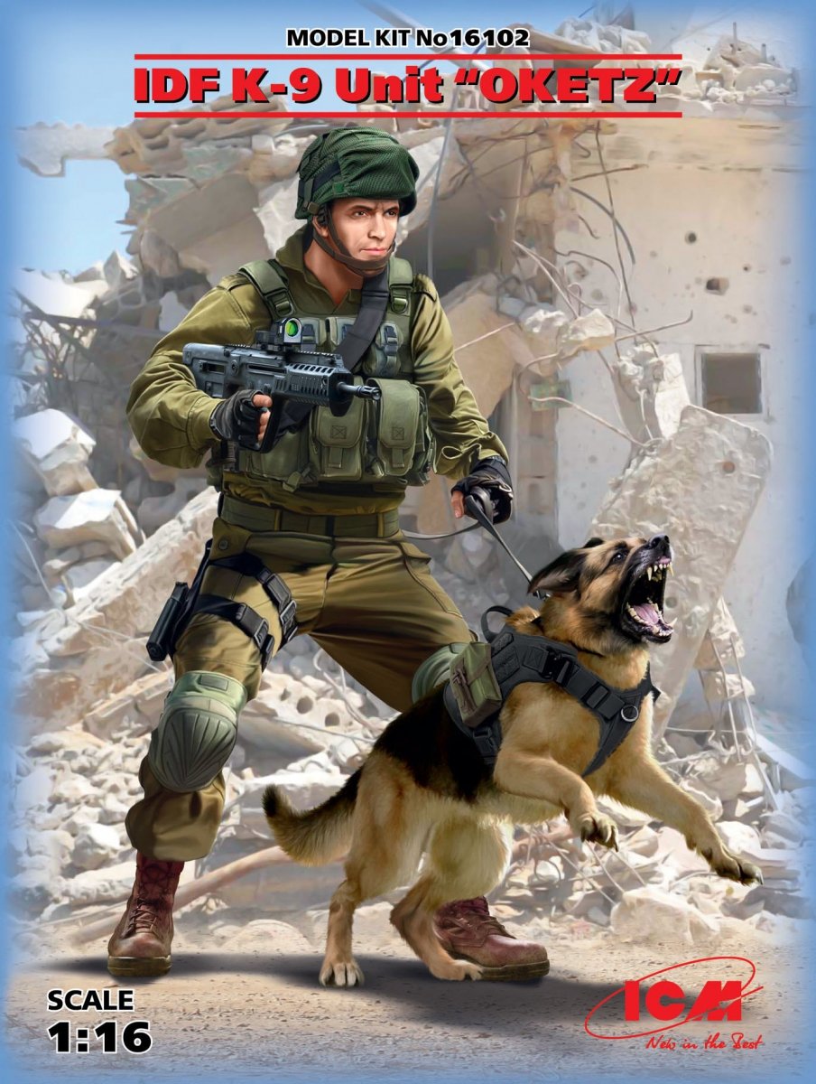 ICM 16102 IDF K-9 Unitz OKETZ 1/16