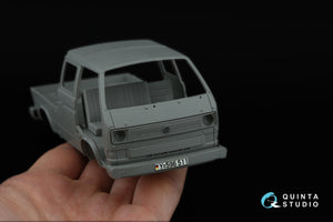 Quinta Studio QD35138 Bundeswehr VW T3 Family 3D-Printed &amp;amp; colored Interior on decal paper (Takom) 1/35 – immagine 14