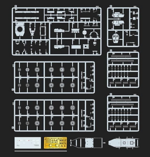 Flyhawk FH3016 BT-7 Fast Tank Model 1937 1/72 – obrázek 3