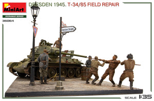 MiniArt 36064 Dresden 1945. T-34/85 Field Repair. BIG SET 1/35 – image 7
