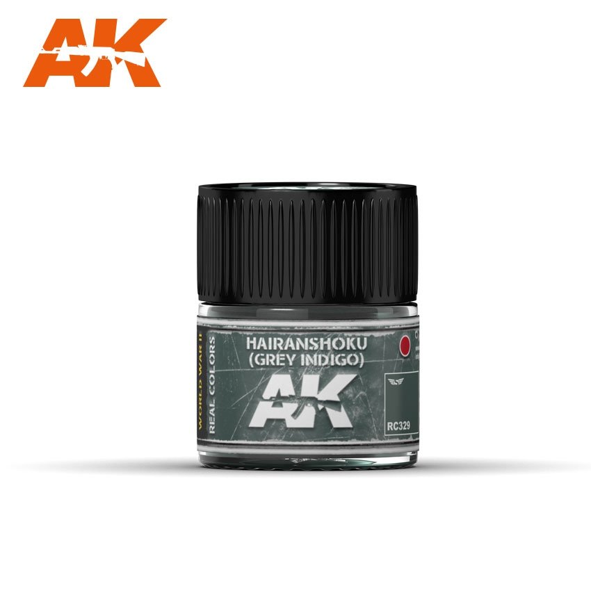 AK Interactive RC329 HAIRANSHOKU (GRAY INDIGO) 10ML