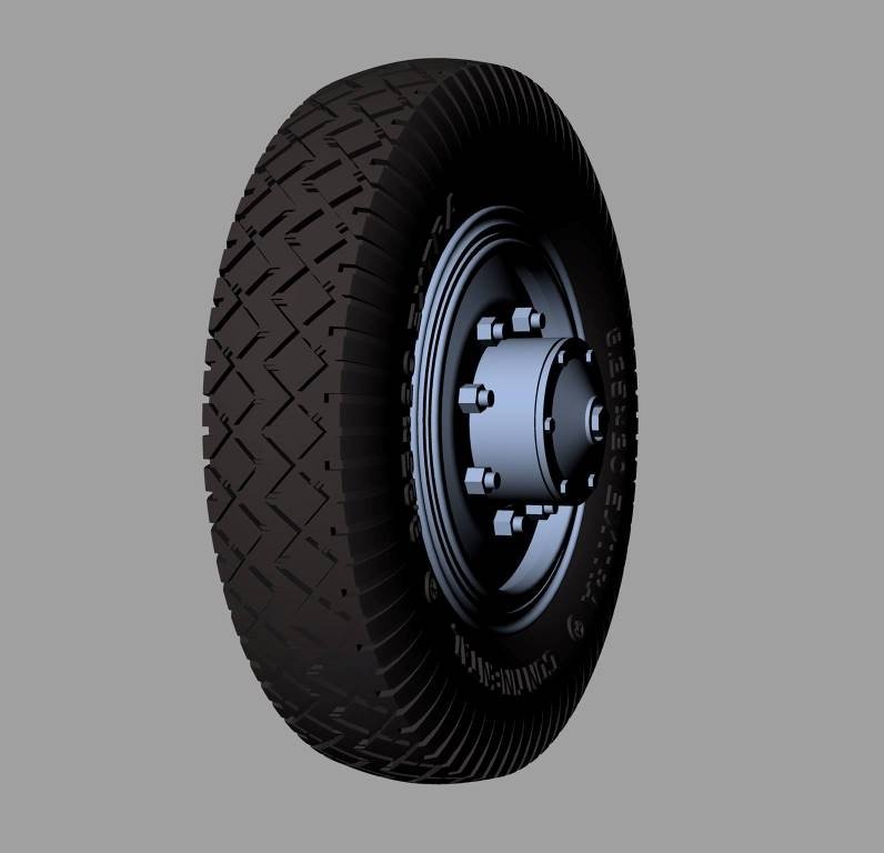 Panzer Art RE35-453 M-35 ADGZ-Daimler road wheels (Continental) 1/35 – image 2