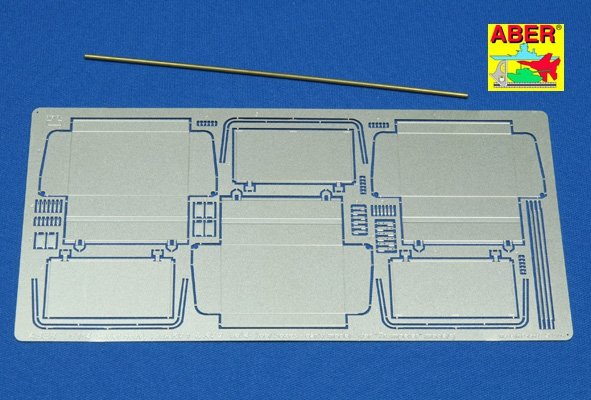 Aber 35194 Char lourd russe KV-1, KV-2 - vol. 4 - ensemble supplémentaire - boîtes à outils type ancien pour les premiers garde-boues (1/35)