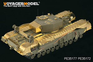 Maquette Voyager PE35177 Churchill Mk.III AVRE britannique de la Seconde Guerre mondiale pour AFV CLUB 35167 1/35 – image 4